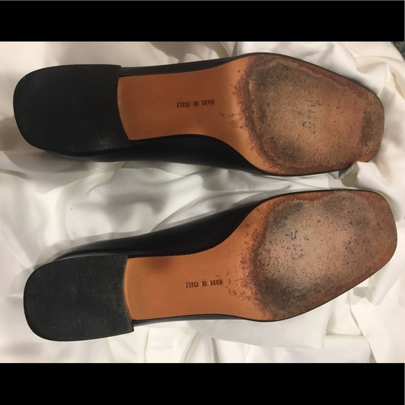 Salvatore Ferragamo blue leather pumps - Picture 8 of 8